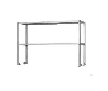 Полка 800х300х800мм настольная 2 яруса