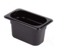 Гастроемкость 1/9 полипропилен черная 108х176мм h65