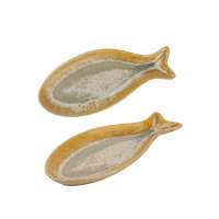 Блюдо "Рыба" 205х90х20мм керамика Frutti di Mare P.L.