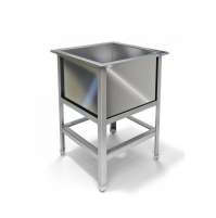 Ванна моечная 1-секционная 700х700х850мм AISI 304