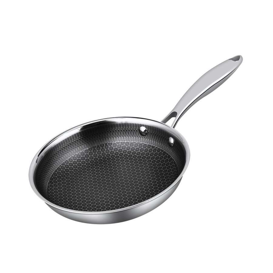 Сковорода d220мм нержавеющая сталь, индукция