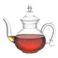 Чайник 1100мл термостойкое стекло