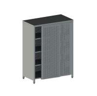 Шкаф кухонный для хлеба с дверьми-купе ШКХ-90/50