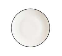 Тарелка d190мм Линеа черный Bonna LNEBLGRM19DZ