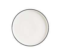 Тарелка d250мм Линеа черный Хюгге Bonna LNEBLHYG25DZ