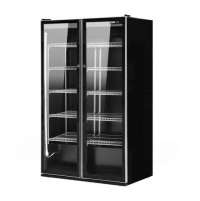 Шкаф холодильный Coolstone 2D-6020 710л стеклянные двери