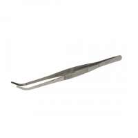 Пинцет 295мм изогнутый нержавеющая сталь